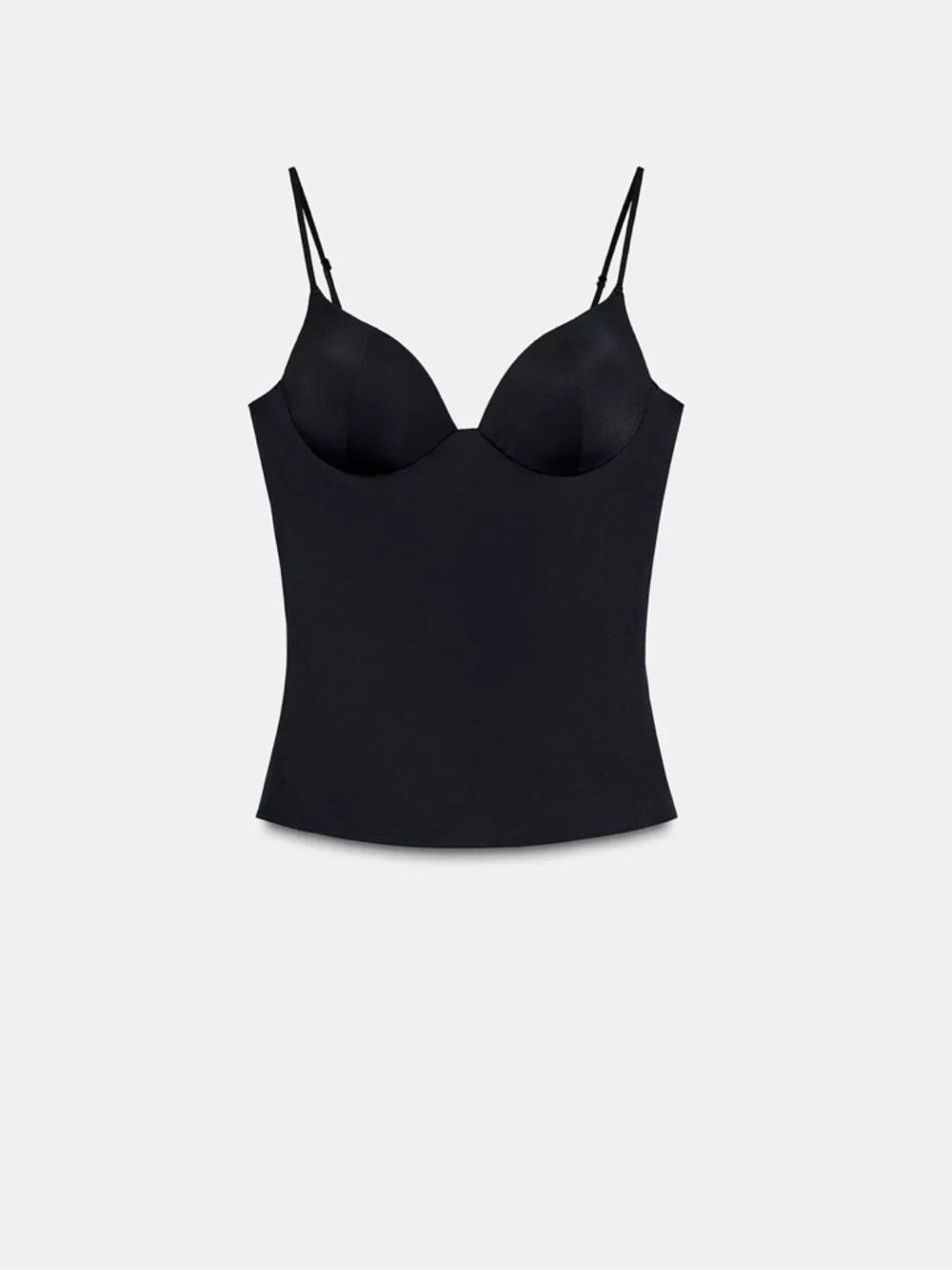 Zara polyamide blend top